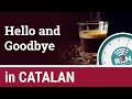 How to say Hello and Goodbye in Catalan - One Minute Catalan Lesson 1