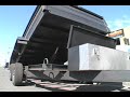 hydraulic tipper trailer