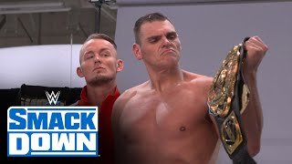 Gunther takes his first photos as Intercontinental Champion: SmackDown Exclusive, June 10, 2022