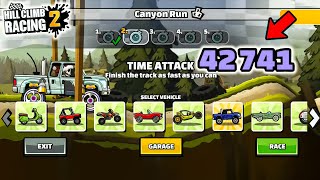 Hill climb racing 2 - HOW TO 42741 ( 43000 ) in New Team Event CANYON RUN