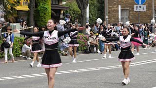 横浜市立みなと総合高校 吹奏楽部・チアダンス部 ザ よこはまパレード2019