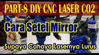 Part8 DIY CNC Laser CO2: Mirror Alignment