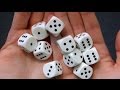 Asmr unwrapping and playing with dice (binaural)