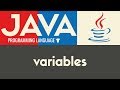 Variables - Java - Tutorial 5