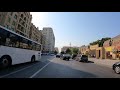 baku streets driving tour to xırdalan azerbaijan