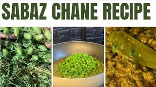 Sabaz Chane |Sabaz Cholia Recipe By Nina’s Vlogs