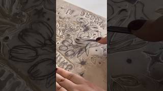 *satisfying* Lino Cutting \u0026 Printing 🌷