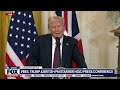 full trump starmer hold joint press conference from white house