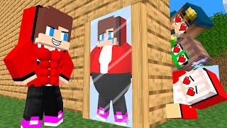 Maizen Sisters : Fat JJ Fell in Love with Mikey and Became Strong (Maizen Minecraft Animation)