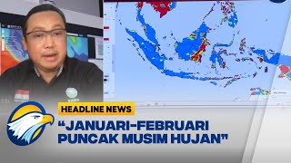 BMKG Prediksi Puncak Musim Hujan di Bulan Januari-Februari di Indonesia