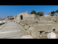 turkey pergamon acropolis ruins ② temple of athena u0026 library.