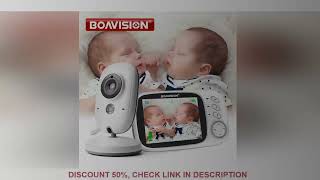 VB603 Video Baby Monitor 2.4G Wireless With 3.2 Inches LCD 2 Way Audio Talk Night Vision Surveillanc