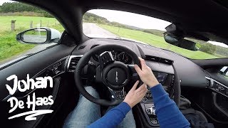 2017 Jaguar F-TYPE Coupé 300hp 2.0 POV Test drive