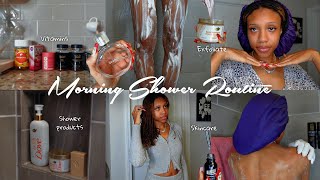 Morning Shower Routine | fav products + morning routine + skincare