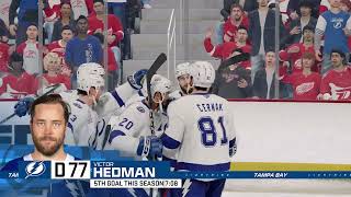 NHL 25 Gameplay: Tampa Bay Lightning vs Detroit Red Wings - (Xbox Series X) [4K60FPS]