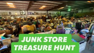 JUNK STORE TREASURE HUNT / WHAT CAN I FIND IN THIS STORE TO RESELL / GEORGIA BOTTLE PICKER VLOG