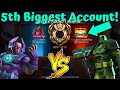 Lagacy vs Raymond! Facing The 5th Biggest Account Worldwide! Battlegrounds Celestial Ranked! - MCOC