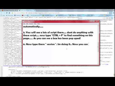 How to find Dragon City Session id and Fb ID How to find Dragon City Session id and Fb ID
