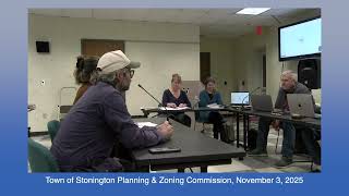 Stonington Planning & Zoning Commission 11-03-2025