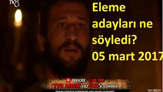 SurviVOR'da ADA konseyinde Adem, Sabriye, Tarık ve Seda konseyde neler söyledi? 5/3/2017 pazar