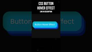 CSS Button Hover Effect Tutorial #html #css #button #htmlcss #webdesign #webdevelopment #learncss