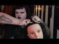 ASMR fast & aggressive head scratches + inspection 