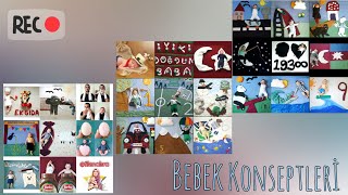 AYLIK BEBEK KONSEPTLERİ