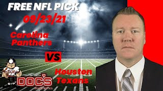 NFL Picks - Carolina Panthers vs Houston Texans Prediction, 9/23/2021 Week 3 NFL Best Bet Today