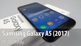 Samsung Galaxy A5 (2017) Unboxing (Midrange phone with premium design)