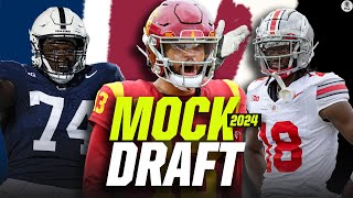 2024 NFL Mock Draft: Cardinals take Caleb Williams, Marvin Harrison Jr. with top