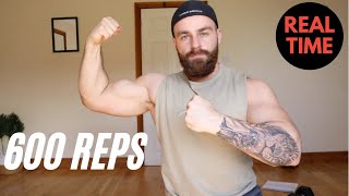 600 REPS Insane Total Body & Abs Workout Challenge (FOLLOW ALONG)