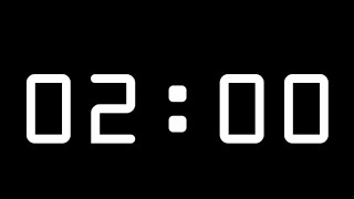 2 Minute Timer with Alarm (Count Up Stopwatch)