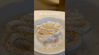 ［HUGH okashi bar 內用開放囉］#taipei #台北甜點 #dessert #food #michelin #trending #travel #vlog #taiwan