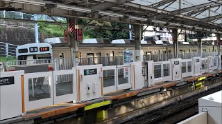 東急9000系 梶が谷駅を回送電車として通過