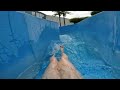 funny wild river slide at aquabasilea