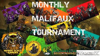 MALIFAUX Gaining Ground 3 by Wyrd - Dragon's Lair Houston North Monthly Tournament - Houston, TX