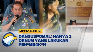 Komandan Puspom TNI AL Tegaskan Peran Ketiga Oknum - [Metro Hari Ini]