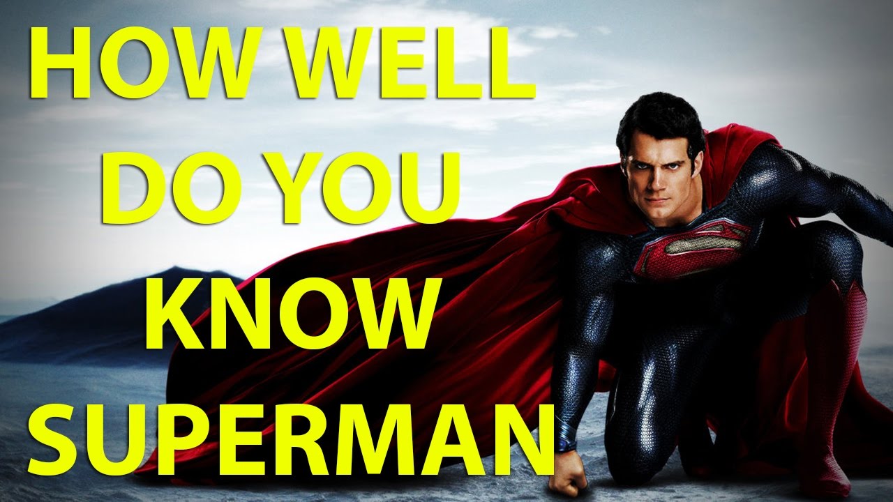 How Well You Know Superman? (Superman Quiz ) - YouTube