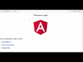 angular component created using angular cli