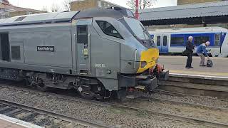 Chiltern Trains class 68 and DVT service arriving into Marylebone Station - 68015 and DVT 82304