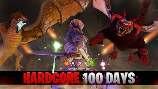I Survived 100 Days on Scorched Earth during Fear Evolved - Hardcore ARK Survival Evolved