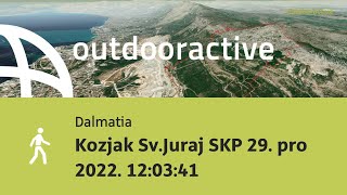 hike in Dalmatia: Kozjak Sv.Juraj SKP 29. pro 2022. 12:03:41