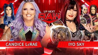 Candice LeRae vs Iyo Sky (Full Match)