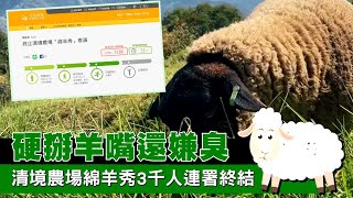 清境農場綿羊秀3千人連署終結 業者:不再虧羊嘴臭 #獨家 | 台灣 蘋果新聞網