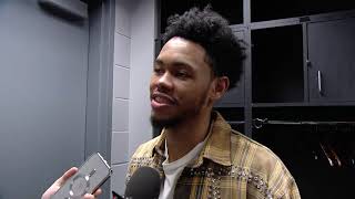 Anfernee Simons Postgame Interview | Portland Trail Blazers 106, Los Angeles Lakers 114