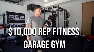 Johannes Bartl and Amanda Cerny's Garage Gym by REP Fitness!