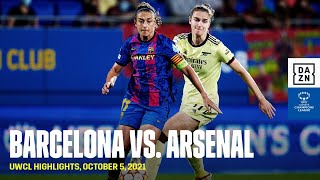 HIGHLIGHTS | Barcelona vs. Arsenal -- UEFA Women's Champions League 2021-22