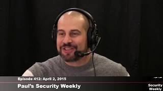 John McAfee, McAfee Associates - Paul's Security Weekly #412