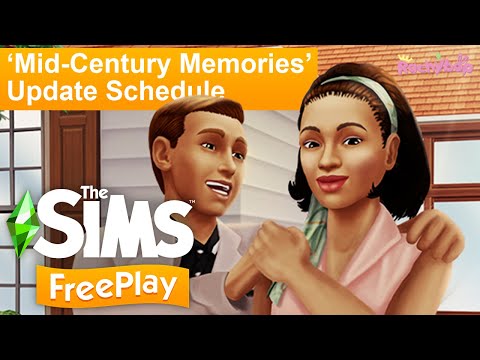 Calendario de actualización de Los Sims FreePlay 'Recuerdos de mediados de siglo' [julio-agosto de 2024]