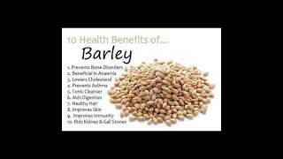 10 Health Benefits of Barley